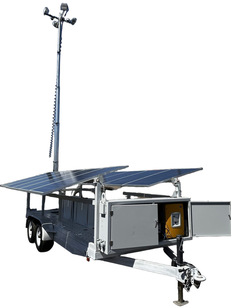 SLT-4100H Solar/Diesel Combo Trailer